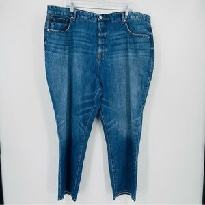Good American Blue Ankle & Cropped Jeans